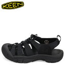 【最大1000円OFFクーポン配布中】 KEEN NEWPORT H2 キーン ニューポート サンダル スポーツサンダル メンズ ブラック 黒 1022258