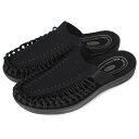 【最大1000円OFFクーポン】 KEEN UNEEK 2 SLIDE キーン ユニーク サンダル スライドサンダル スポーツサンダル メンズ ブラック 黒 1022371