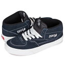 【最大1000円OFFクーポン】 VANS HALF CAB ヴァンズ ハーフキャブ スニーカー メンズ バンズ ネイビー VN000DZ3NVY