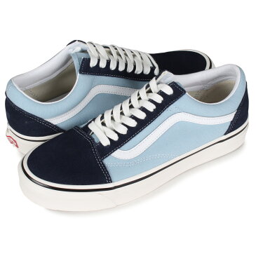 【最大1000円OFFクーポン】 VANS OLD SKOOL 36 DX ヴァンズ オールドスクール スニーカー メンズ バンズ ブルー VN0A54F341L