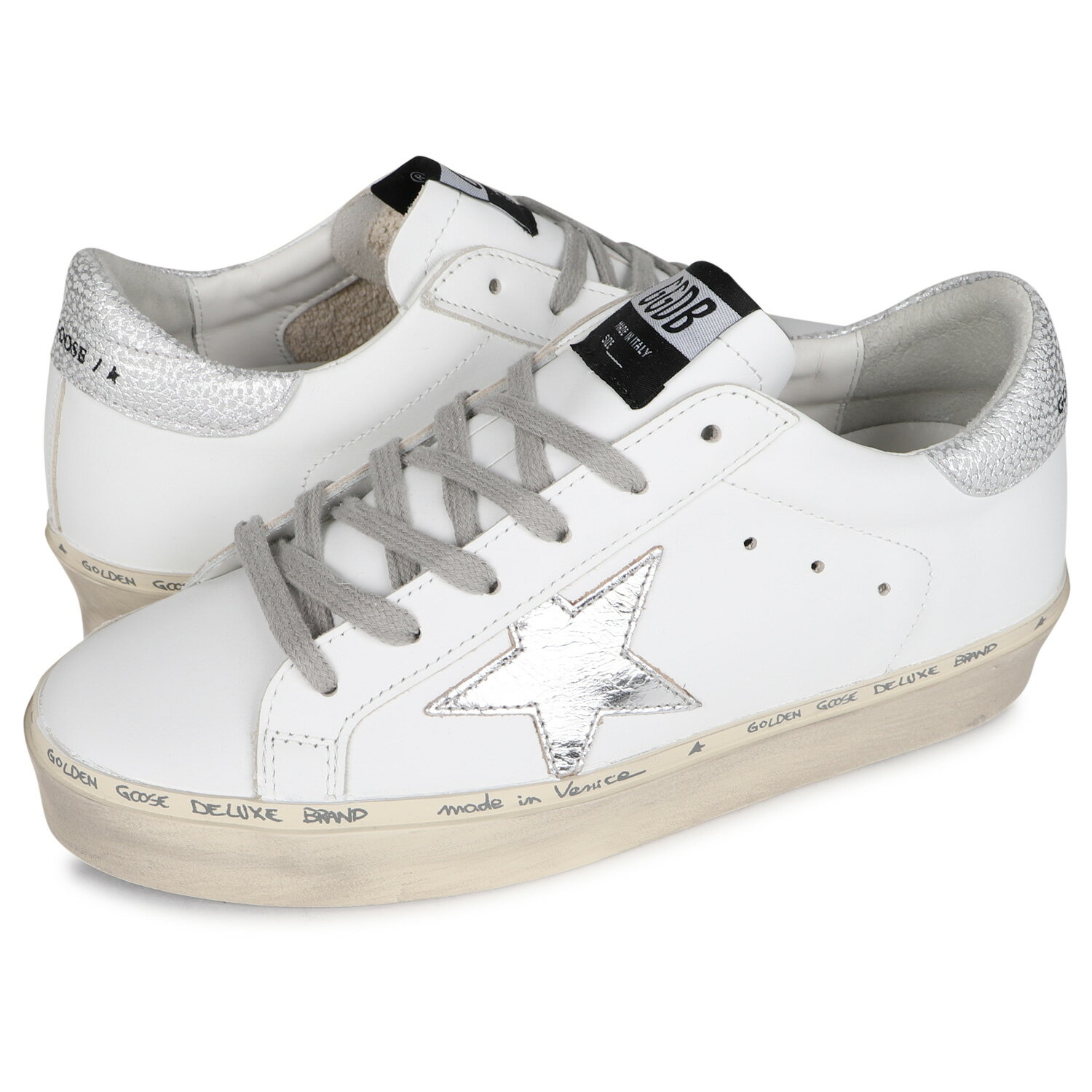 【最大1000円OFFクーポン】 Golden Goose HI STAR ゴールデングース スニーカー レディース 厚底 ハイ スター ホワイト 白 GWF00118F000329