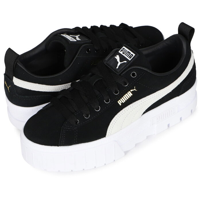 【最大1000円OFFクーポン】 PUMA MAYZE プーマ メイズ スニーカー レディース 厚底 ブラック 黒 380784-01