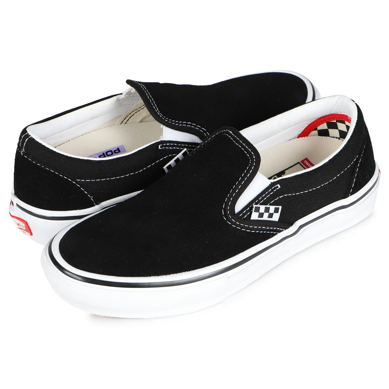 【最大1000円OFFクーポン】 VANS SKATE SLIP-ON ヴァンズ スニーカー スリッ ...