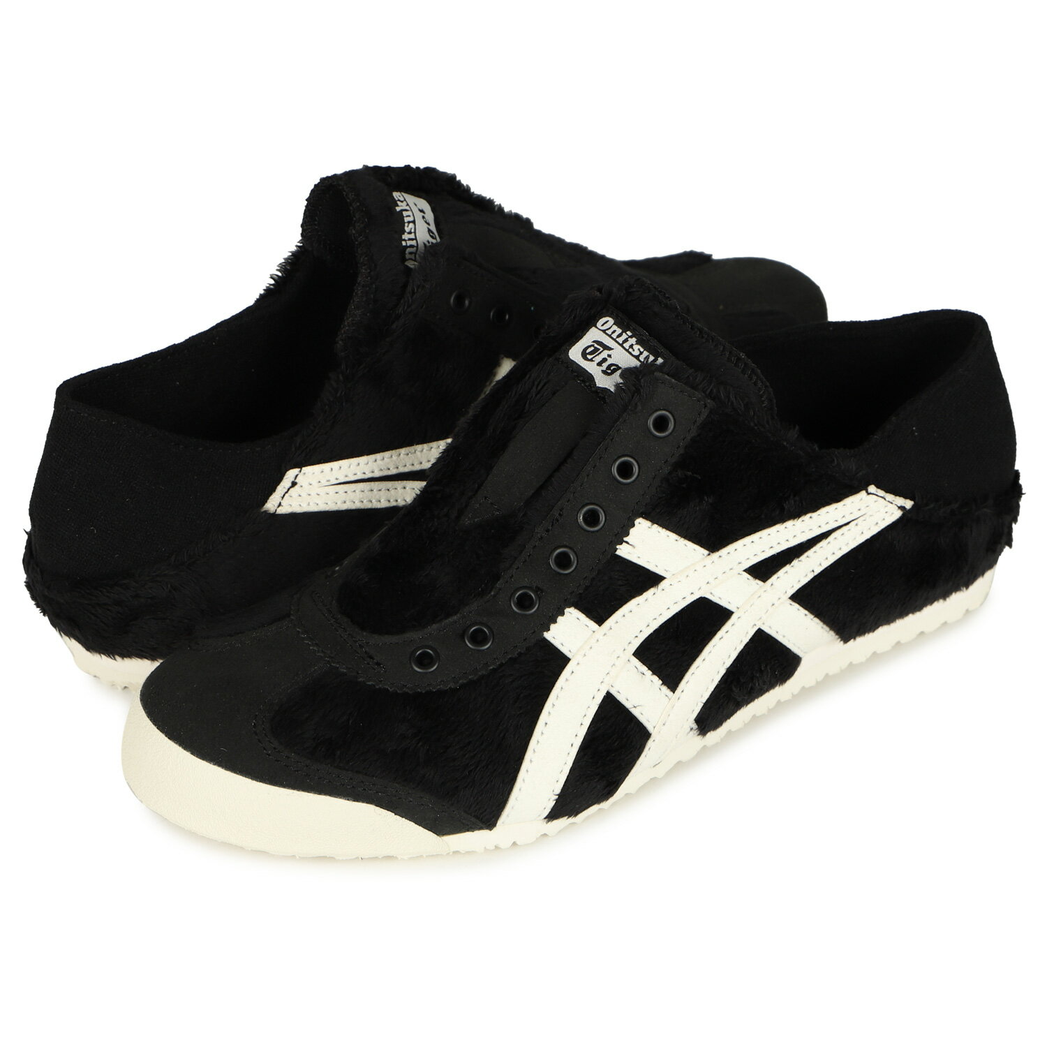 オニツカタイガー スリッポン メンズ Onitsuka Tiger MEXICO 66 PARATY オニツカタイガー メキシコ66 パラティ スニーカー スリッポン メンズ レディース ブラック 黒 1183B601-001