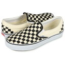 yő1000~OFFN[|z VANS @Y Xb| Xj[J[ Y fB[X oY CLASSIC SLIP-ON ubN  VN000EYEBWW