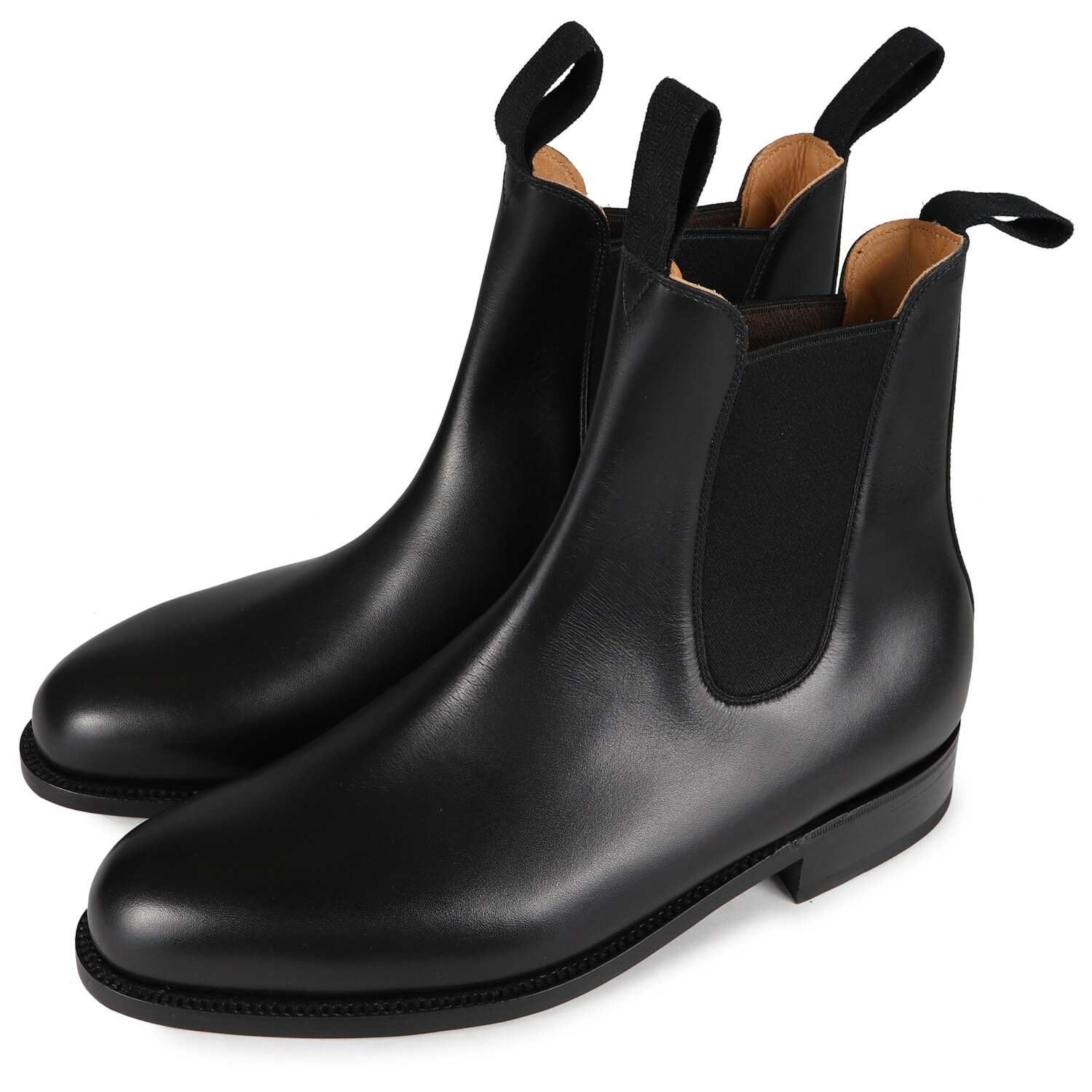 J.M.WESTON CHELSEA BOOTS 705 ジェイエムウェストン サイドゴア ブーツ チェルシーブーツ メンズ 本革 Dワイズ ブラック 黒 11391017051F