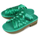 SHAKA TROPIC HIKE PLATFORM シャカ トロピック ハイク プラットフォーム サンダル スライドサンダル レディース 厚底 グリーン 43...