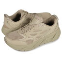  HOKA ONE ONE CLIFTON L ホカオネオネ スニーカー クリフトン エル メンズ ベージュ 1114770