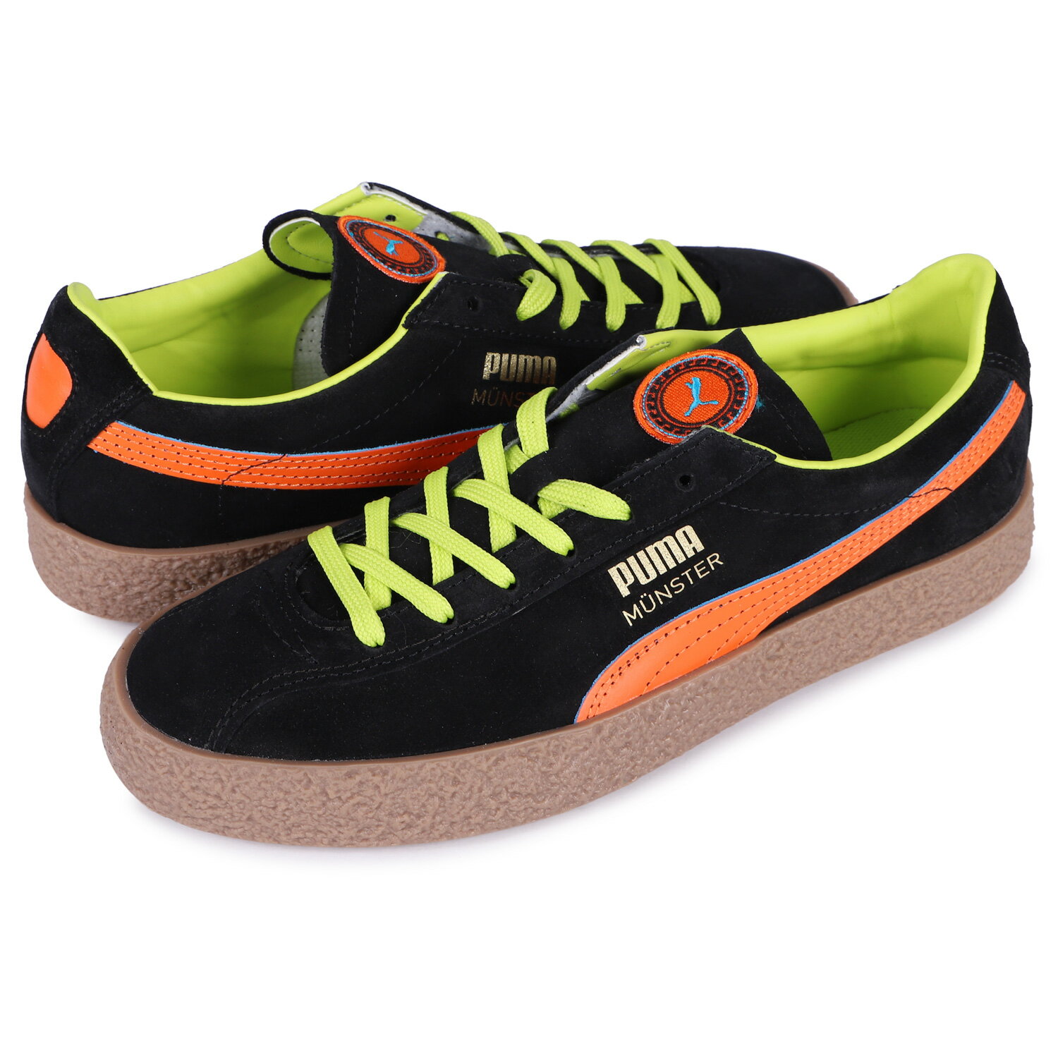 PUMA MUENSTER PUMA LEGENDS プーマ スニーカー ミュンスター プーマ レジェンド メンズ ブラック 黒 384219-01