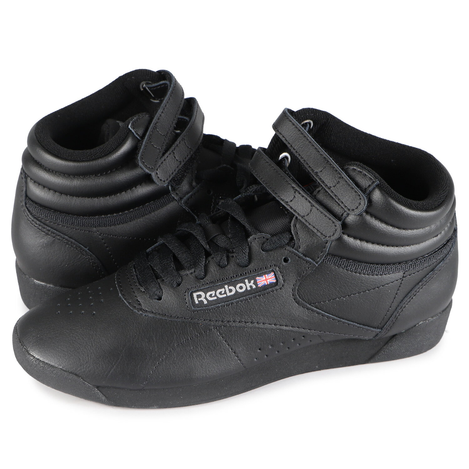 【最大1000円OFFクーポン】 Reebok F/S HI リーボック スニーカー フリースタイル ハイ レディース ブラック 黒 2240