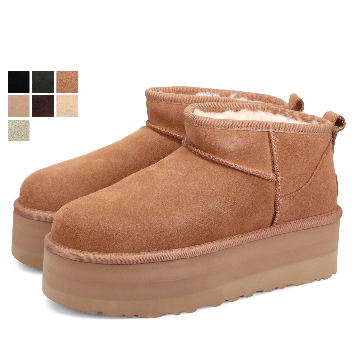 【最大1000円OFFクーポン】 UGG CLASSIC ULTRA MINI PLATFORM アグ プラットフォーム ムートンブーツ クラシック ウ…