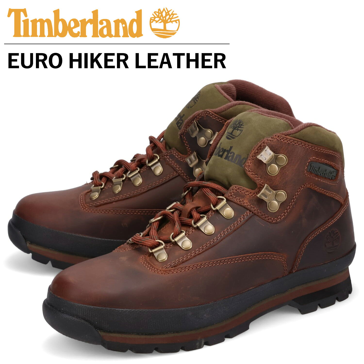 Timberland EURO HIKER LEATHER ティンバーランド ブーツ ユーロ ハイカ ...