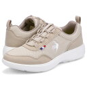 【最大1000円OFFクーポン発行中】 le coq sportif LA RHONE ルコック スポルティフ スニーカー ラ ローヌ レディース ベージュ Q...
