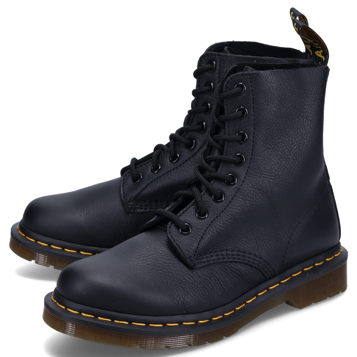  Dr.Martens PASCAL VIRGINIA ドクターマーチン 8ホール ブーツ レディース ブラック 黒 13512006