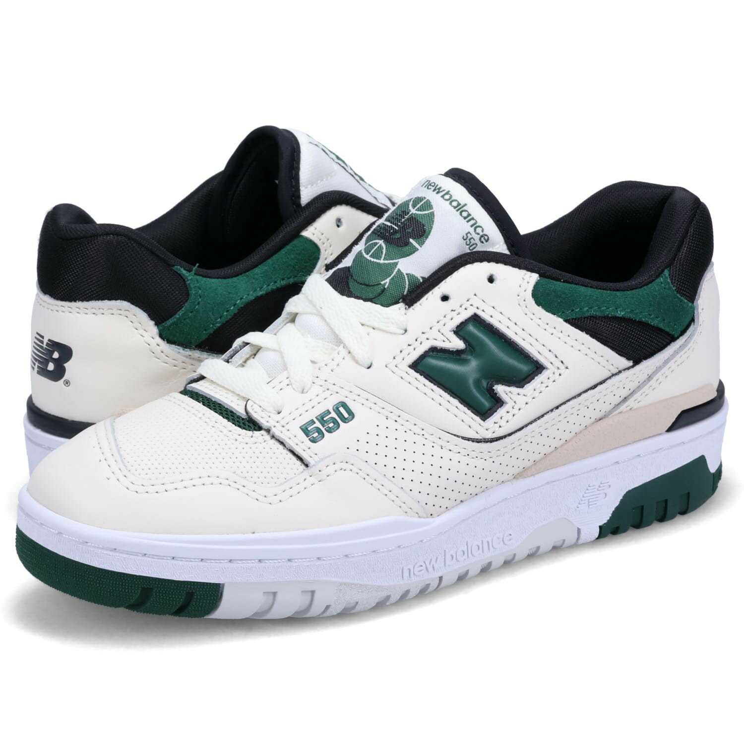 new balance ニューバランス 550 スニーカー メンズ レディース Dワイズ グリーン BB550VTC