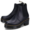 ドクターマーチン サイドゴアブーツ レディース Dr.Martens ROMETTY PLATFORM CHELSEA BOOTS ドクターマーチン チェルシー ブーツ サイドゴア ヒール レディース 厚底 ブラック 黒 23917001