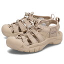 【最大1000円OFFクーポン発行中】 KEEN NEWPORT H2 キーン ニューポート エイチツー サンダル レディース ベージュ 1027353