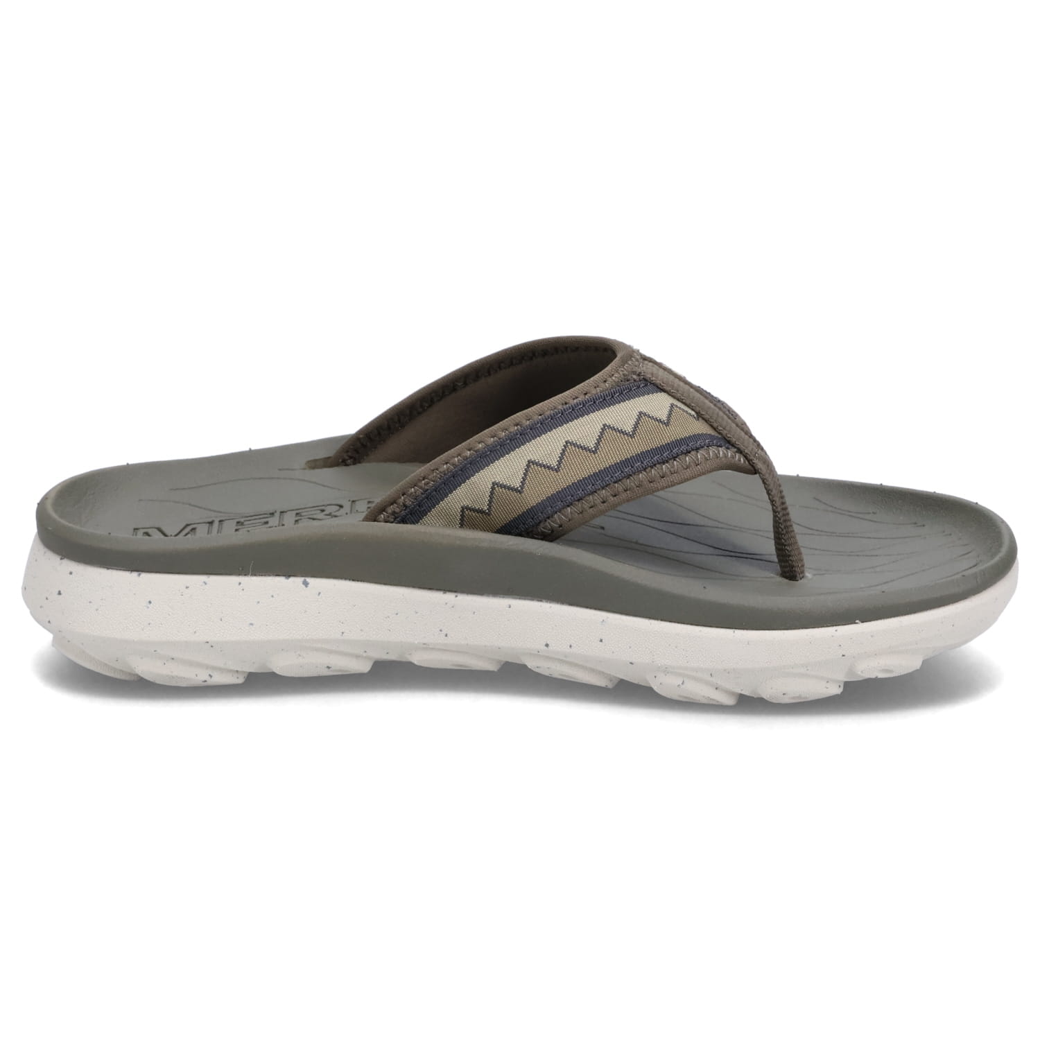 MERRELL HUT ULTRA FLIP メレル リカバリーサンダル トングサンダル ハット ウルトラ フリップ メンズ オリーブ J004917 2