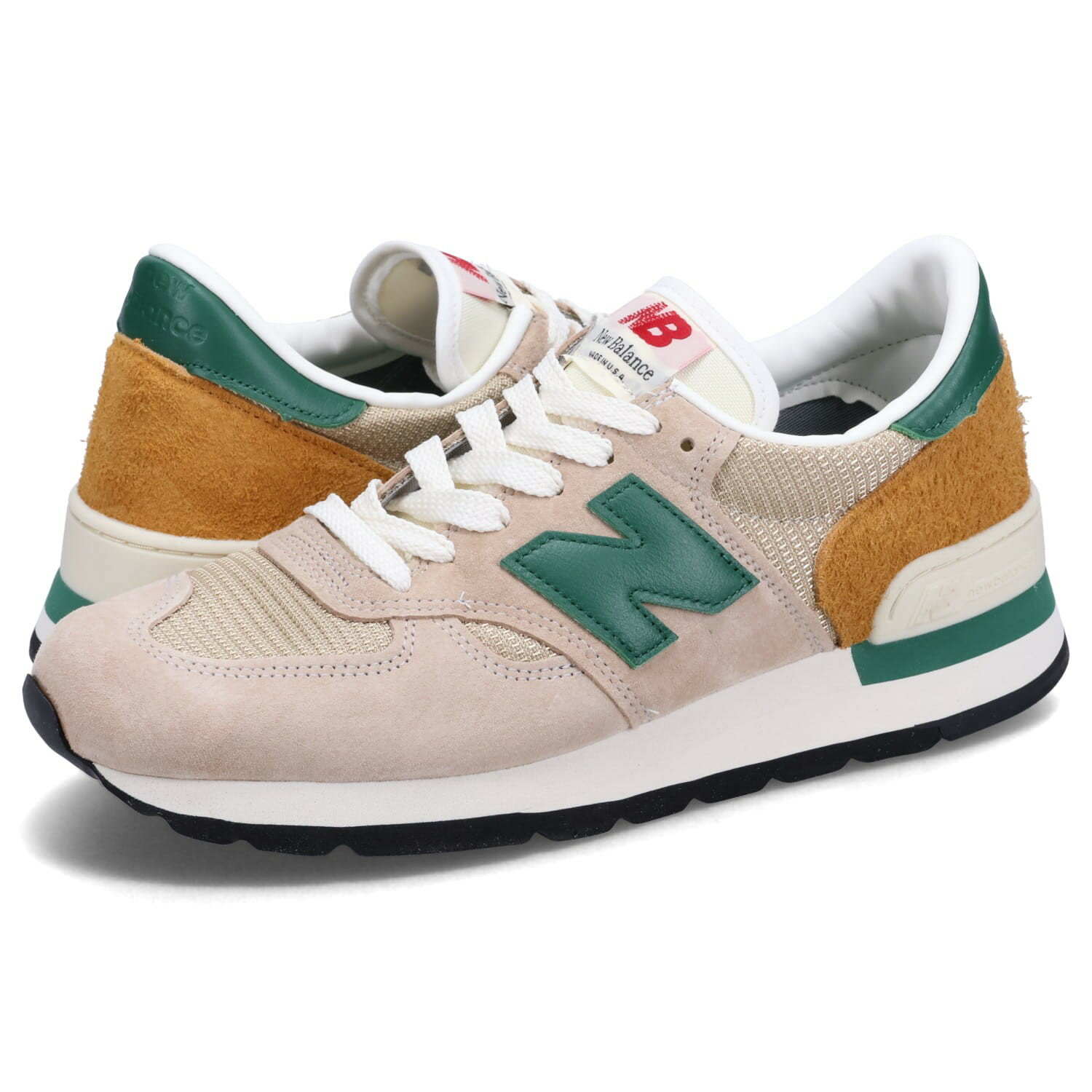 new balance ニューバランス 990 スニーカー メンズ Dワイズ MADE IN USA ベージュ M990TG1