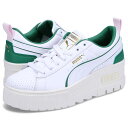 yő1000~OFFN[|z PUMA MAYZE WEDGE PREPPY WNS v[} CY EFbW vbs[ Xj[J[ EBY fB[X  zCg  389866-01