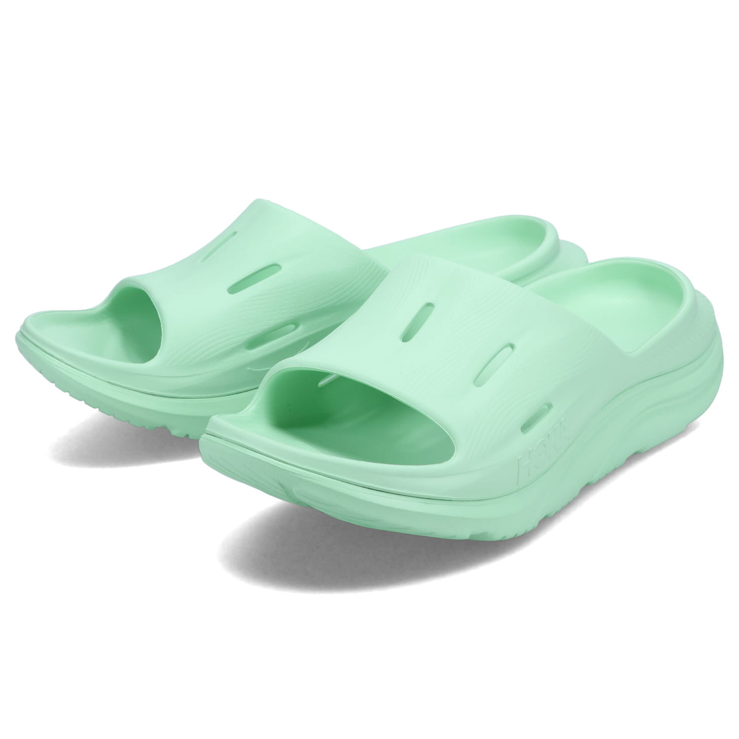 ホカオネオネ サンダル メンズ 【最大1000円OFFクーポン】 HOKA ONE ONE ORA RECOVERY SLIDE 3 ホカオネオネ サンダル リカバリーサンダル オラ リカバリースライド 3 メンズ レディース グリーン 1135061