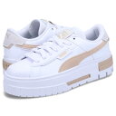 【最大1000円OFFクーポン】 PUMA MAYZE CRASHED WNS プーマ スニーカー メイズ クラッシュド ウィメンズ レディース 厚底 ホワイト 白 392495-05