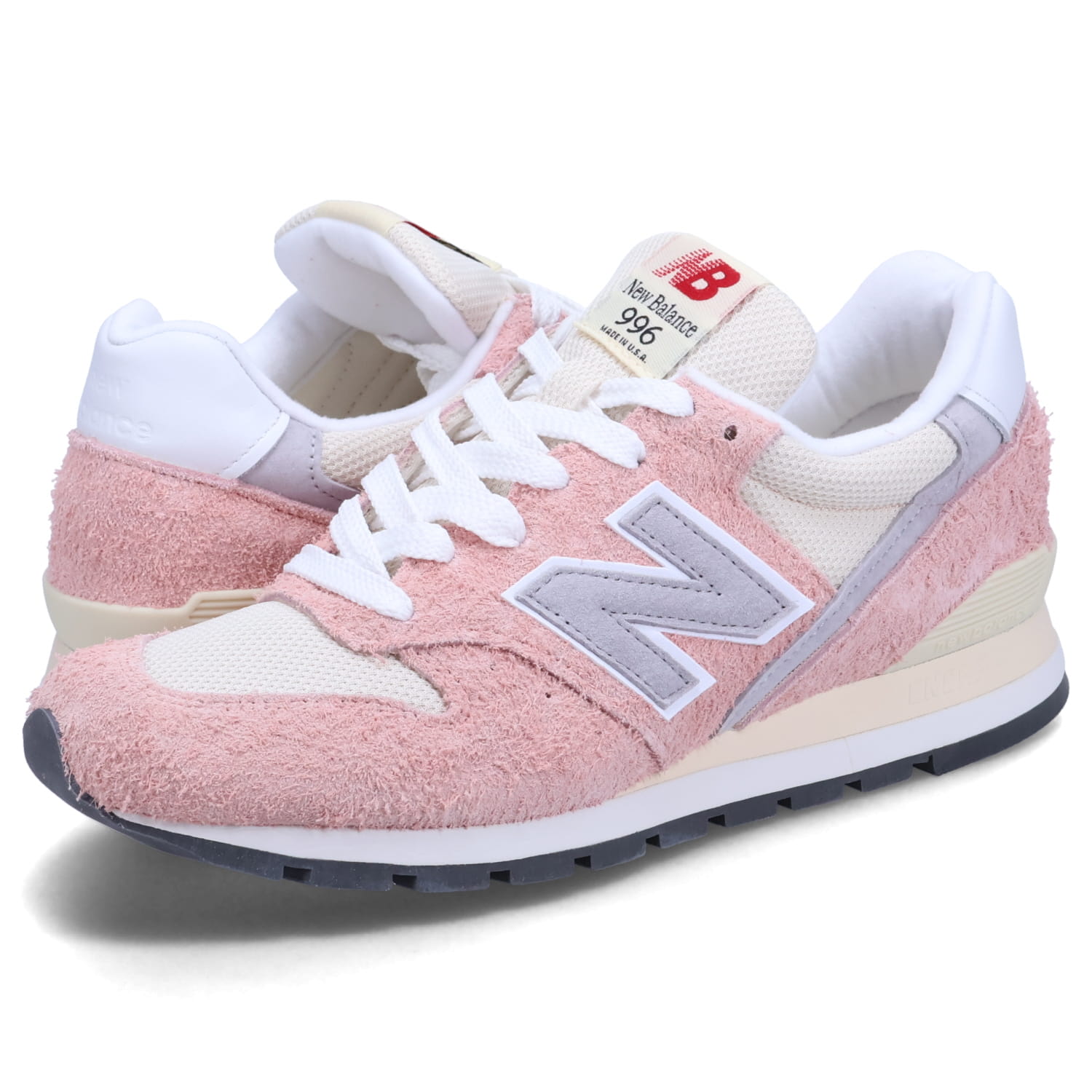 new balance ニューバランス 996 スニーカー メンズ Dワイズ MADE IN USA ピンク U996TA