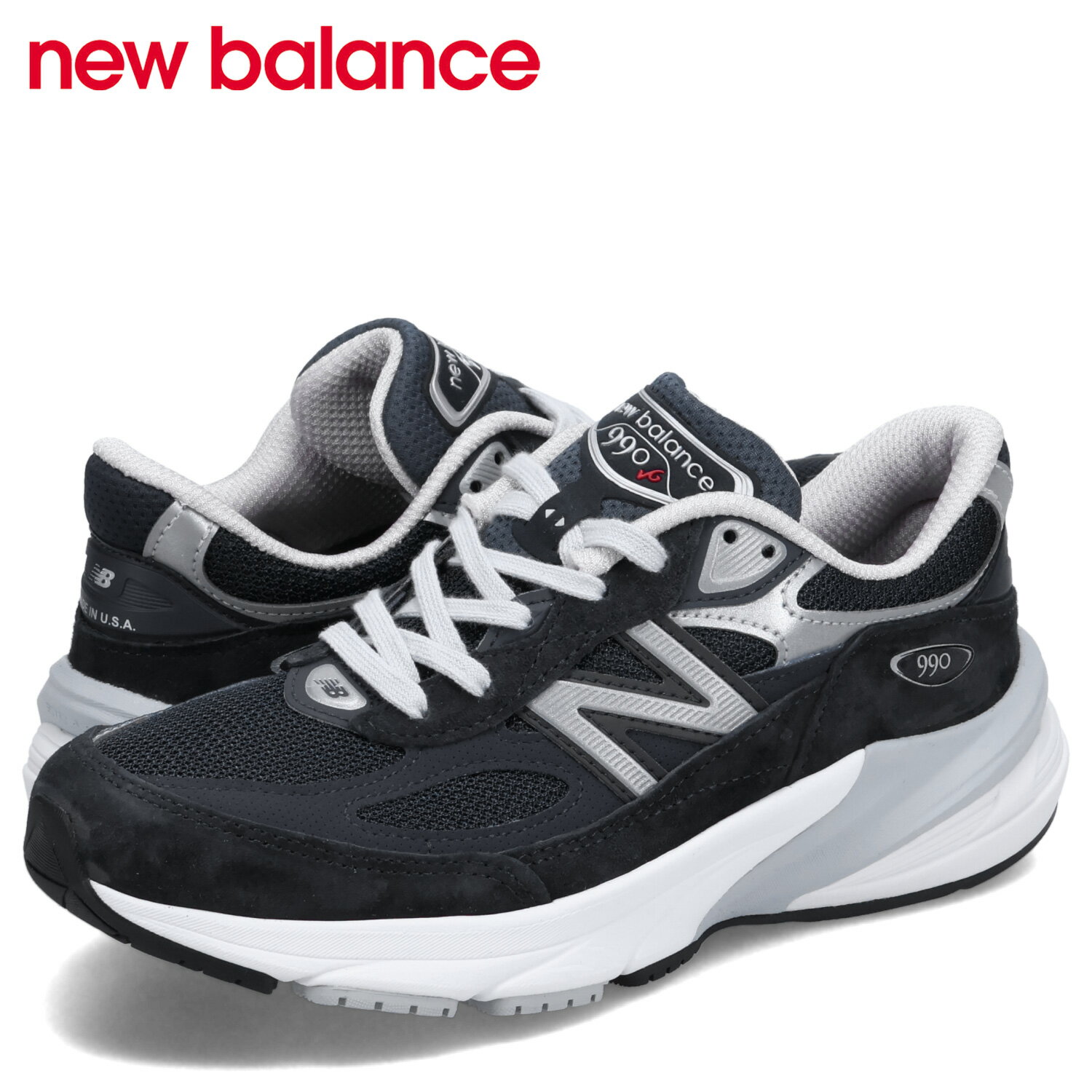 new balance ニューバランス 996 スニーカー レディース Bワイズ MADE IN USA ネイビー W990NV6