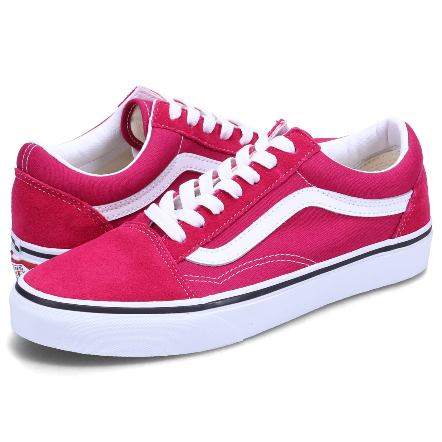 【最大1000円OFFクーポン】 VANS OLD SKOOL ヴァンズ オールドスクール スニーカー レディース バンズ ピンク VN0005UFC9L