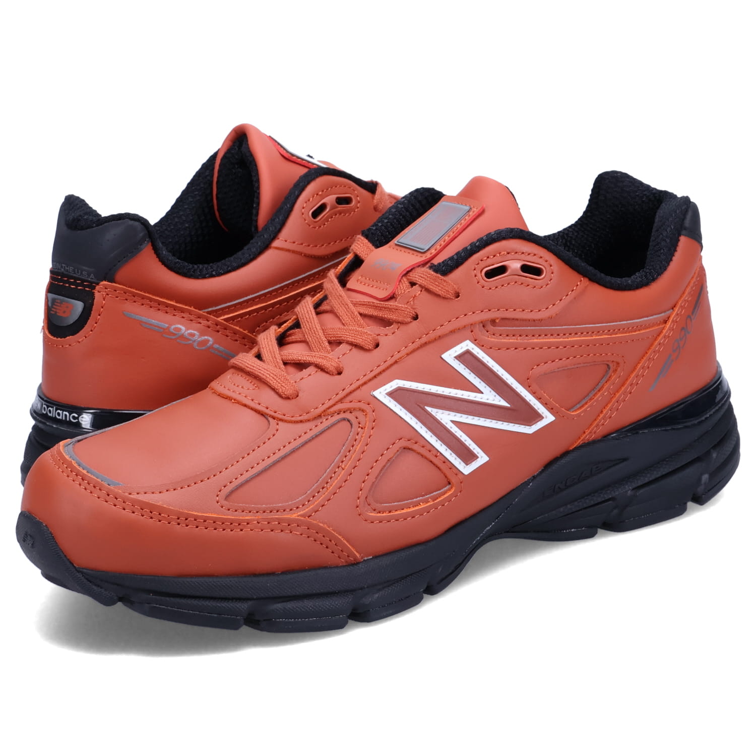 new balance ニューバランス 990 スニーカー メンズ Dワイズ MADE IN USA ブラウン U990RB4