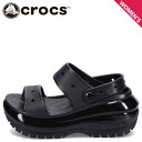 【最大1000円OFFクーポン発行中】 crocs MEGA CRUSH SANDAL クロックス サンダル ストラップサンダル メガ クラッシュ レディース ...