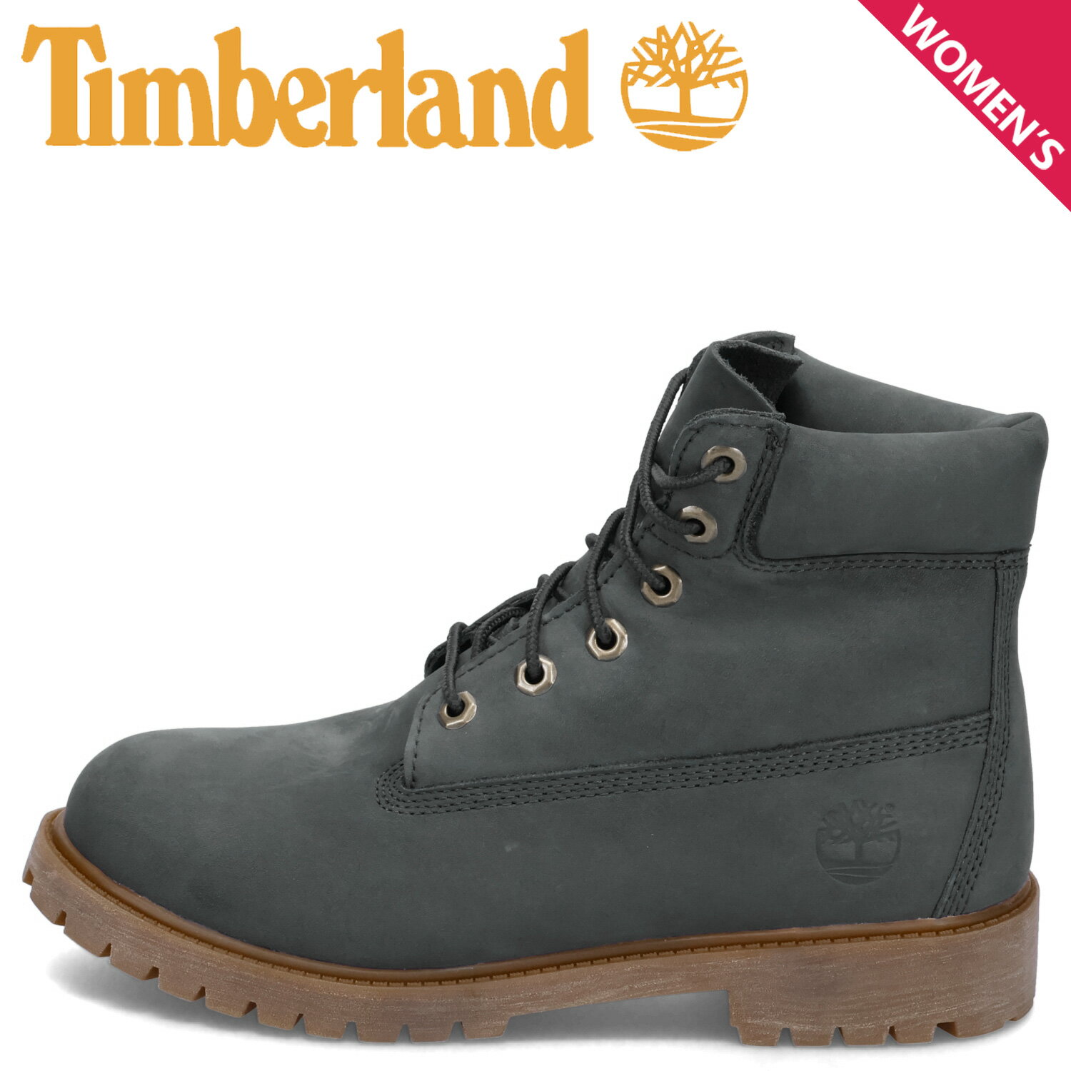 Timberland 6 INCH LACE UP WATERPROOF BOOT ティンバーランド ブーツ 6インチ レディース 防水 ウォータープルーフ ダーク ブルー A27JA