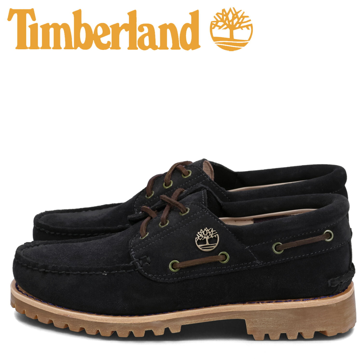 【最大1000円OFFクーポン】 Timberland AUTHENTIC 3 EYE CLASSIC ティンバーランド スリーアイ デッキシューズ メンズ ダーク ブルー A683W