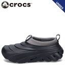 crocs ECHO STORM クロックス スニーカー スリッポン エコー ストーム メンズ レディース ダーク グレー 209414-003