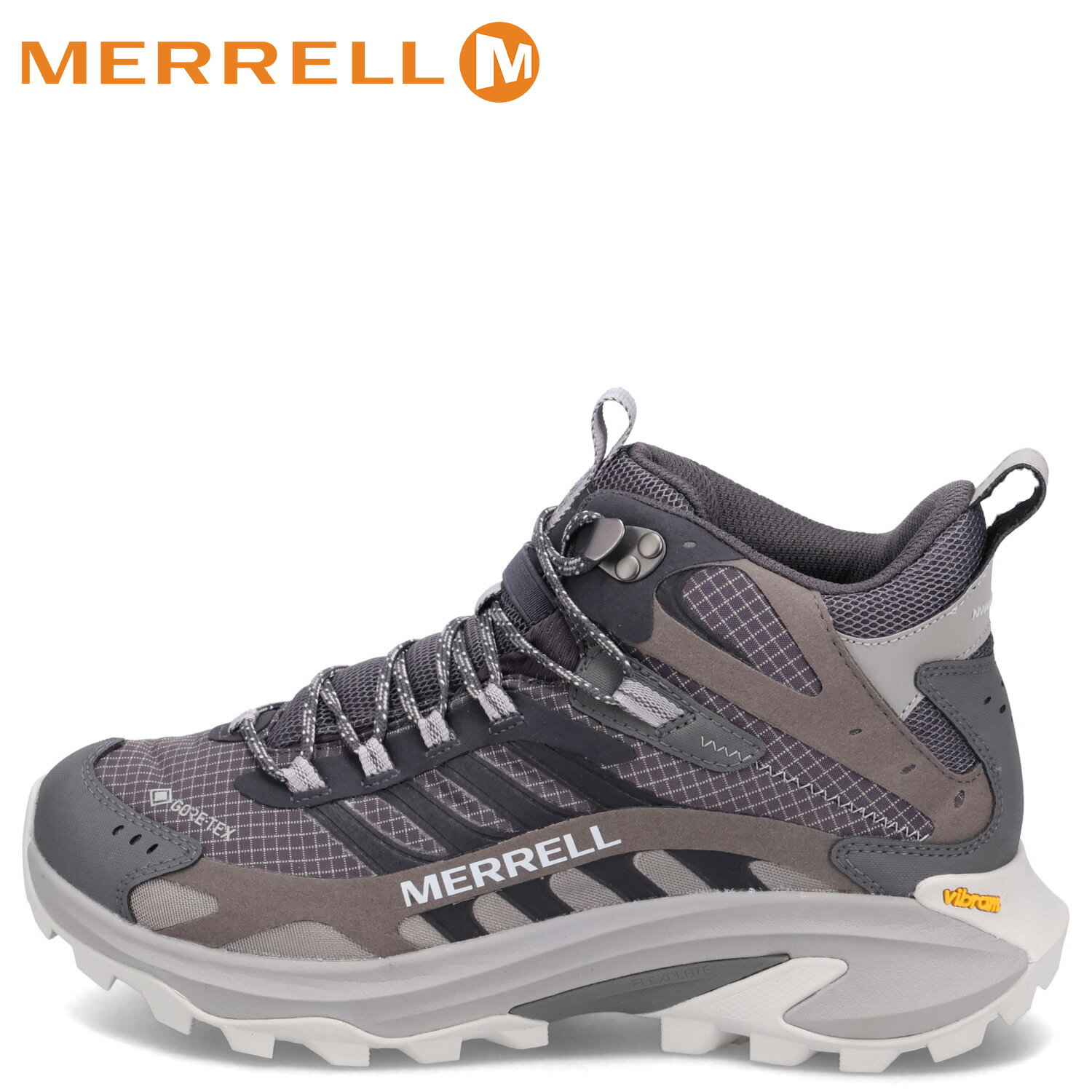 MERRELL MOAB SPEED 2 MID GORE-TEX メレル ハイキングシューズ ブーツ ウォーキング モアブ スピード 2 ゴアテックス メンズ グレー J037503