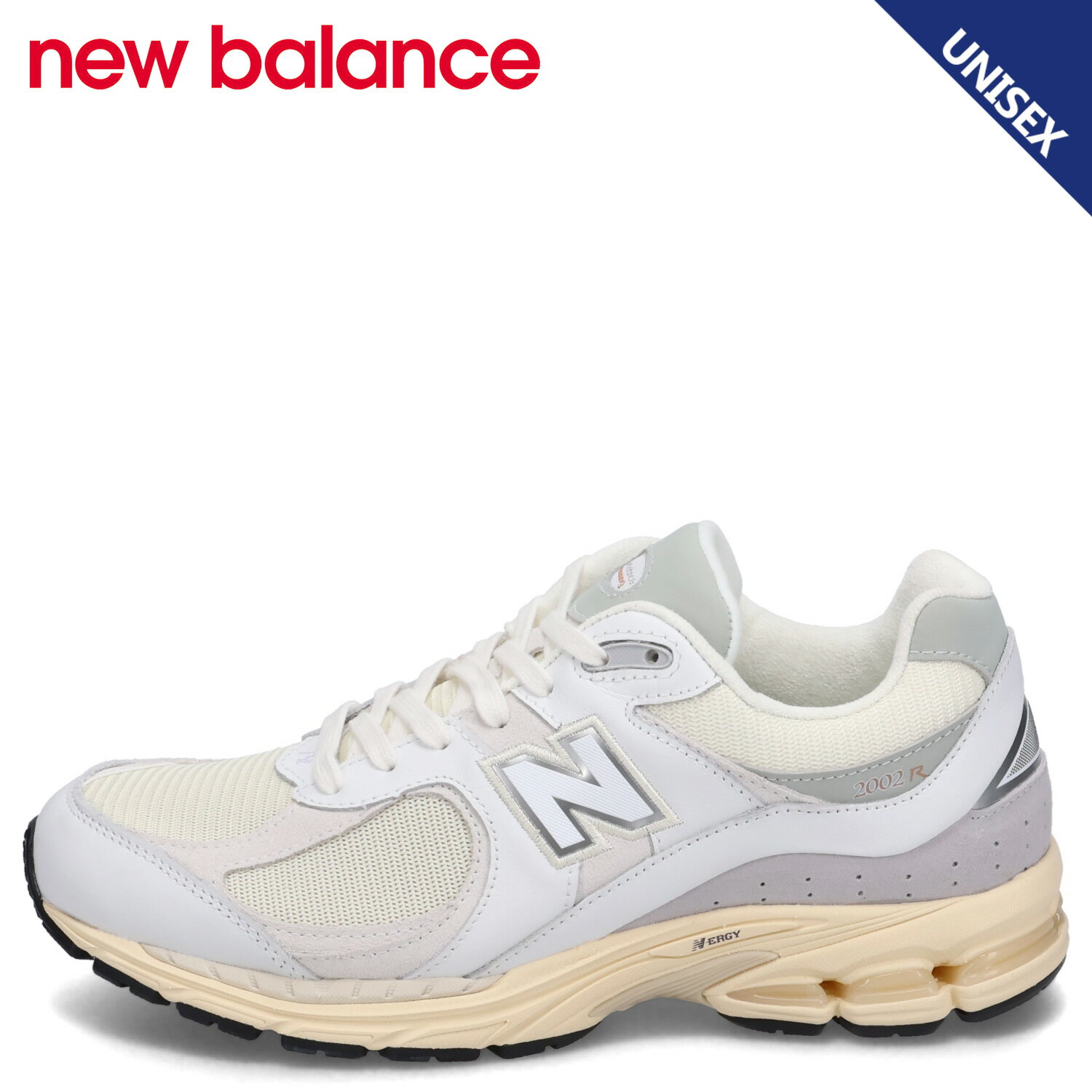 new balance ニューバランス 2002 スニーカー メンズ レディース Dワイズ ホワイト 白 M2002RIA