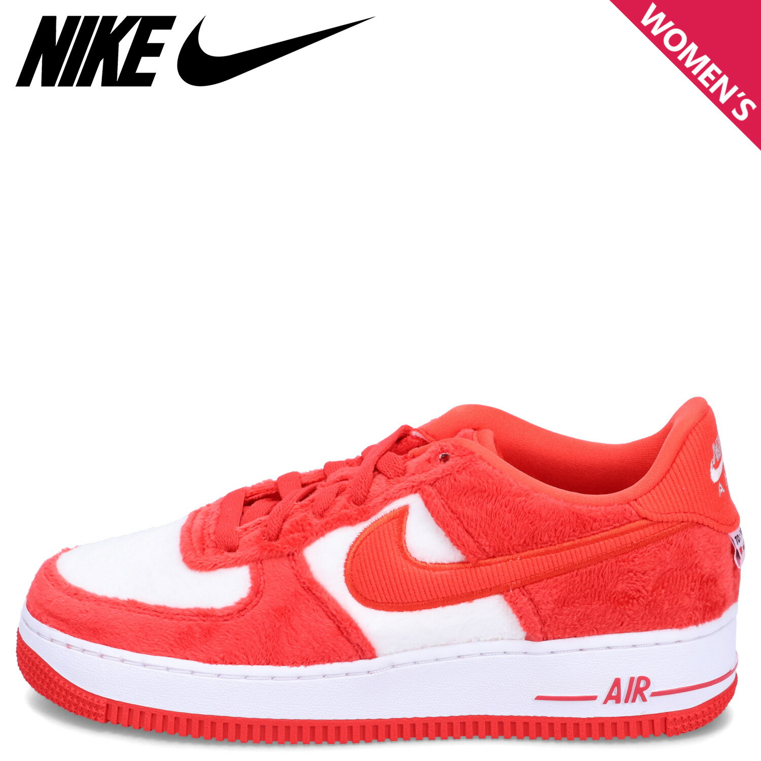 NIKE ナイキ エアフォース1 GS スニーカー レディース AIR FORCE 1 GS VALENTINES DAY レッド FZ3552-612