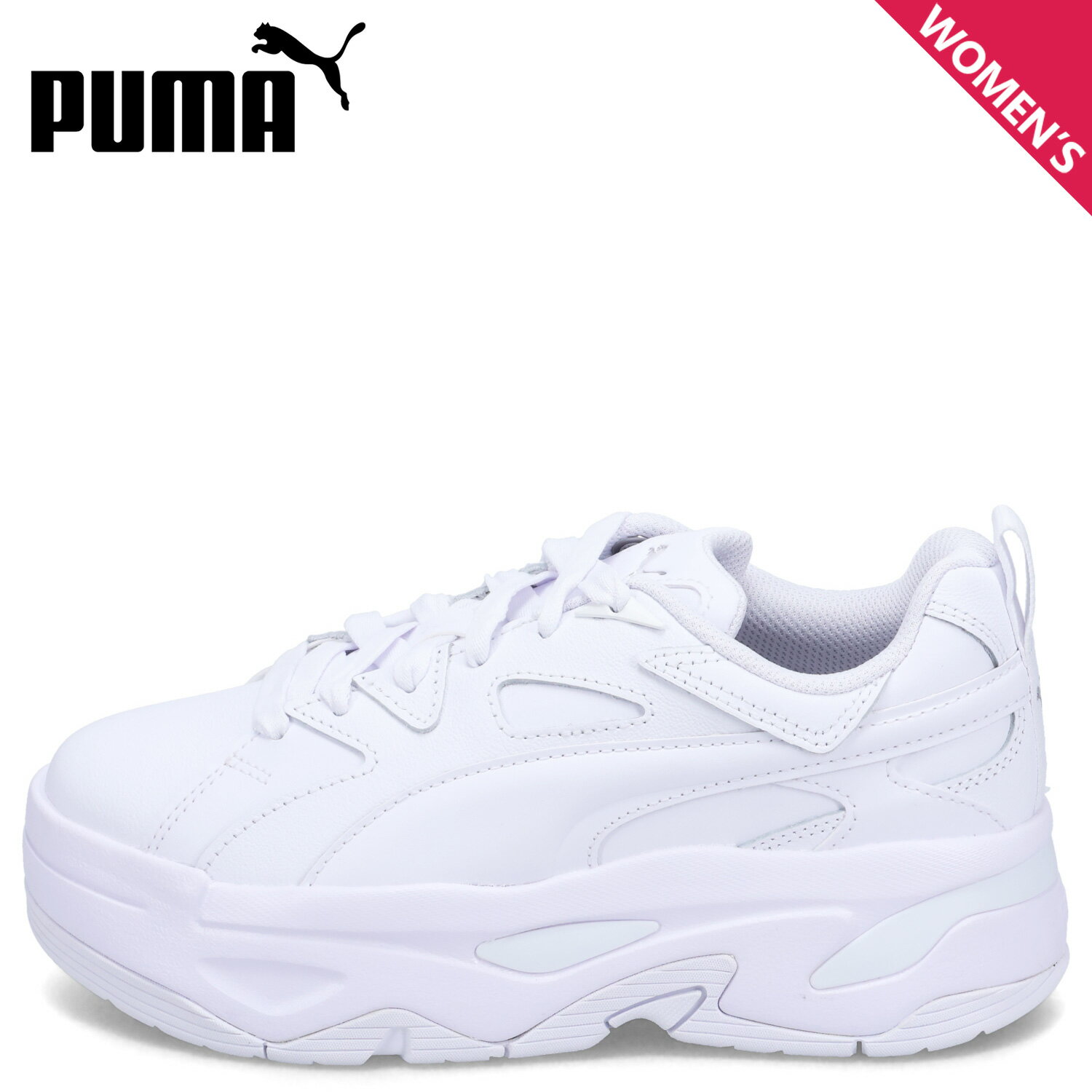 PUMA BLSTR DRESSCODE WMNS プーマ スニーカー ブラスター ドレスコード レディース 厚底 ホワイトベージュ 396094-01