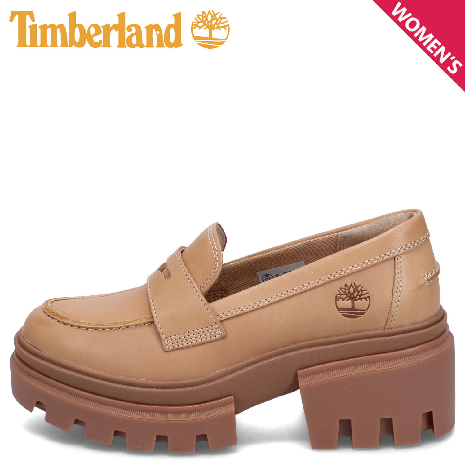 Timberland ENGLISH LOAFER SHOE ティンバーランド ローファー シューズ レディース 厚底 ウィート A2ME6