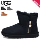 yő1000~OFFN[|z UGG BAILEY ZIP MINI AO u[c [gu[c xC[ Wbv ~j fB[X ubN O[ `FXibg  1112481