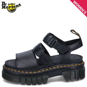 【最大1000円OFFクーポン】 Dr.Martens RICKI 3 STRAP ドクターマーチン サンダル ストラップサンダル リッキ 3 レディース ブラック 黒 27405001