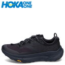 【最大1000円OFFクーポン】 HOKA ONE ONE TRANSPORT GTX ホカオネオネ スニーカー トレッキングシューズ トランスポート メンズ 防水 ゴアテックス ブラック 黒 1133957