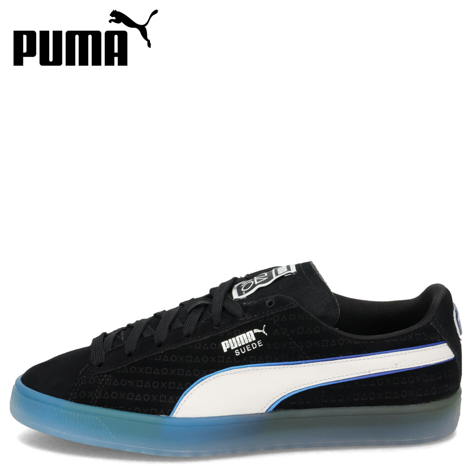 PUMA PlayStation SUEDE プーマ プレイステーション スウェード スニーカー メンズ コラボ 限定 スエード ブラック 黒 396246-02