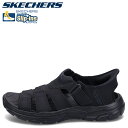  SKECHERS SLIP-INS REVOLTED SS スケッチャーズ スリップインズ リボルテッド SS サンダル スポーツサンダル メンズ ブラック 黒 205184