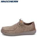  SKECHERS RELAXED FIT MELSON NELA スケッチャーズ スニーカー シューズ メルソン ネラ メンズ ブラウン 210726