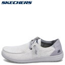  SKECHERS RELAXED FIT MELSON NELA スケッチャーズ スニーカー シューズ メルソン ネラ メンズ グレー 210726