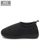 MEI MOC SHOES メイ モックシューズ スリッポン ルームシューズ メンズ ブラック 黒 MEI-SHM-243005