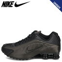【最大1000円OFFクーポン発行中】 ナイキ NIKE ショックス R4 スニーカー メンズ レディース SHOX R4 ブラック 黒 HQ1988-001