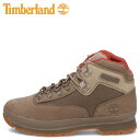 Timberland EURO HIKER L/F ティンバーランド ブーツ ユーロ ハイカー メンズ Wワイズ ブラウン A6DYH-EO8