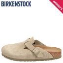 BIRKENSTOCK BOSTON LEVE ビルケンシュトック ボストン サンダル クロッグサンダル レディース 本革 細幅 カーキ ブラウン 1025844